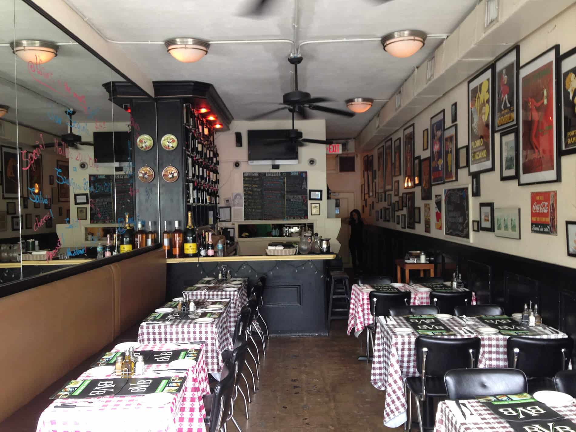 Buena Vista Bistro Restaurant - before picture of the layout of the restaurant Buena Vista Bistro Restaurant - before picture of the layout of the restaurant