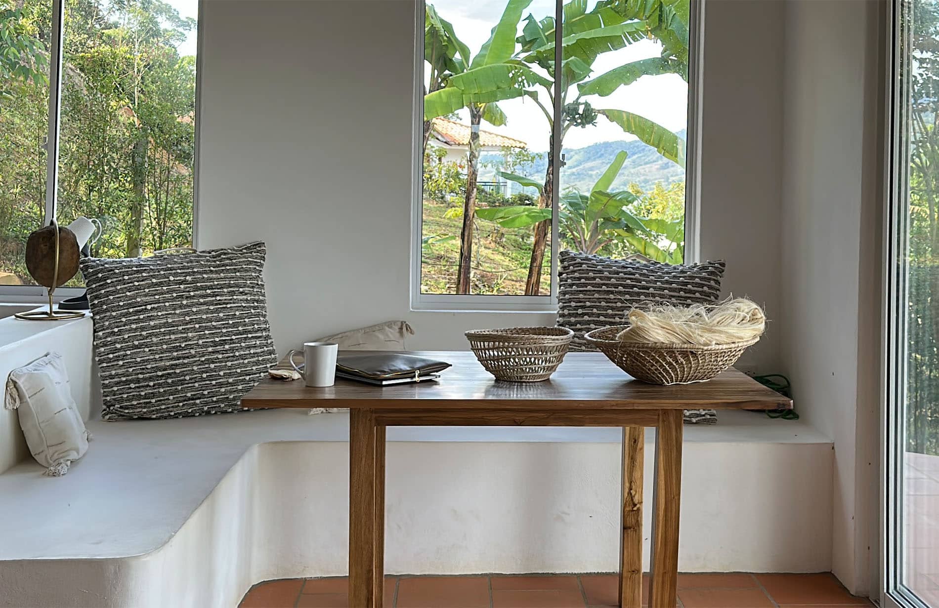 1_0015_E2F01CA8-4FF2-457A-B298-06FCFC6A5FE7 Eco-Retreat Colombia - picture of the ground being excavated to begin placing the ground work