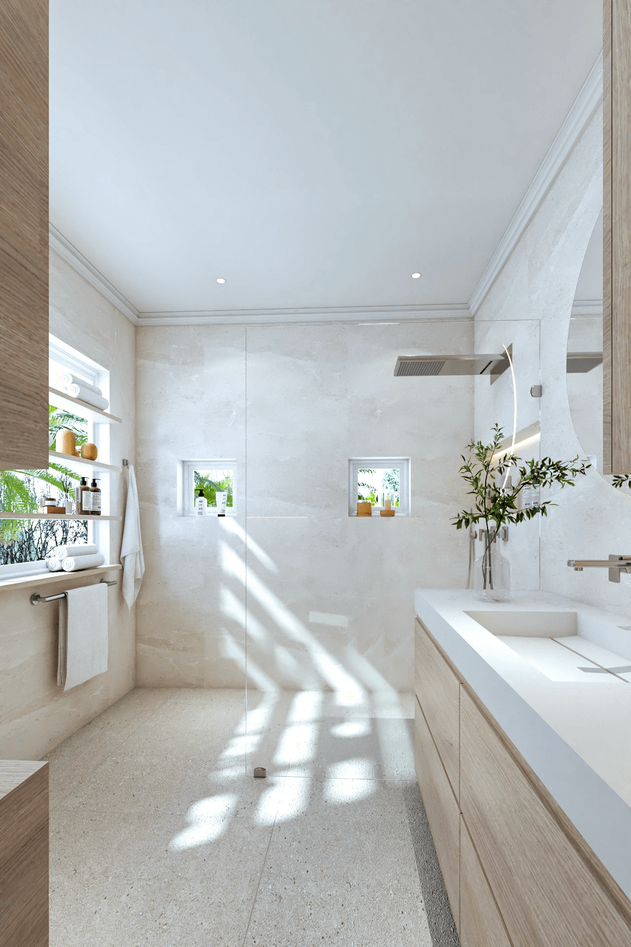 OP3_Imagen 2 Café Crème Miami Restaurant - before picture of the construction with the ground being open to place the counter