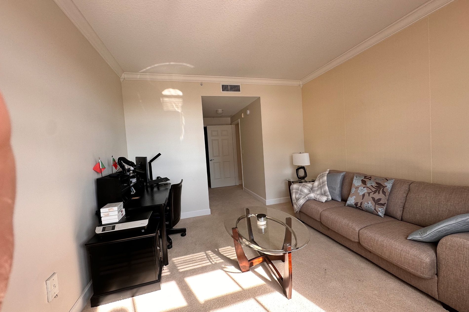 a2.png_0001_before 6 Café Crème Miami Restaurant - before picture of the construction with the ground being open to place the counter